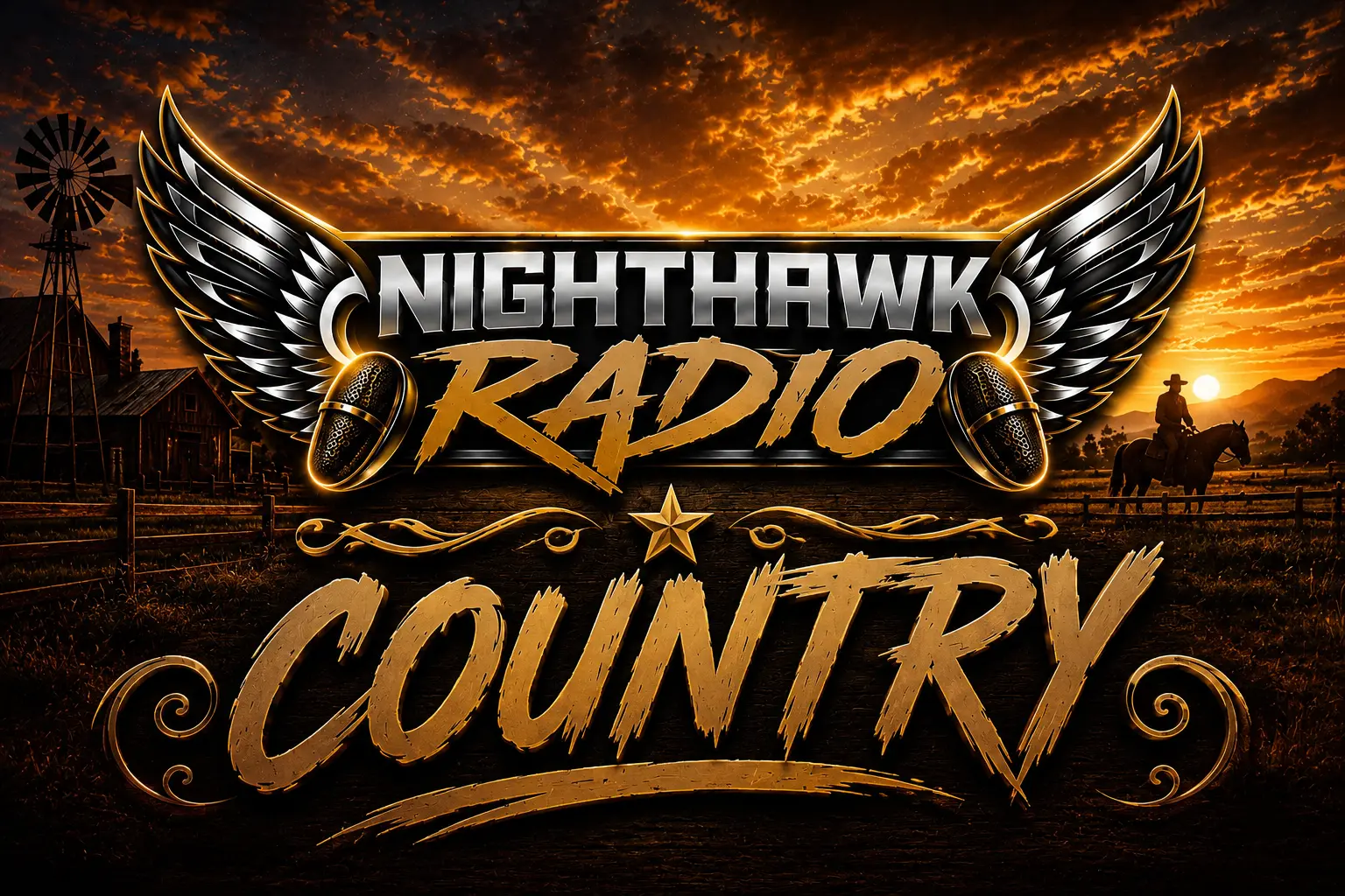 Nighthawk Radio Country artwork