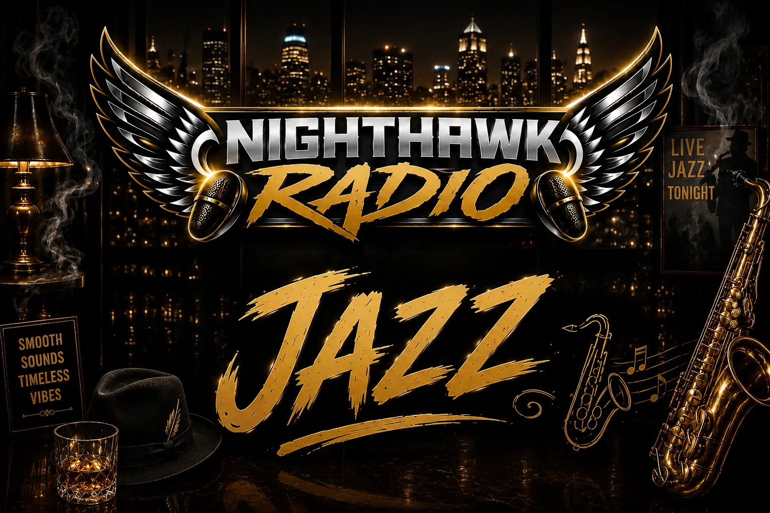Nighthawk Radio Jazz artwork