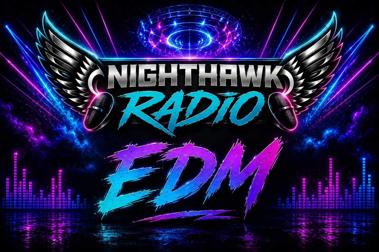 Nighthawk Radio EDM artwork